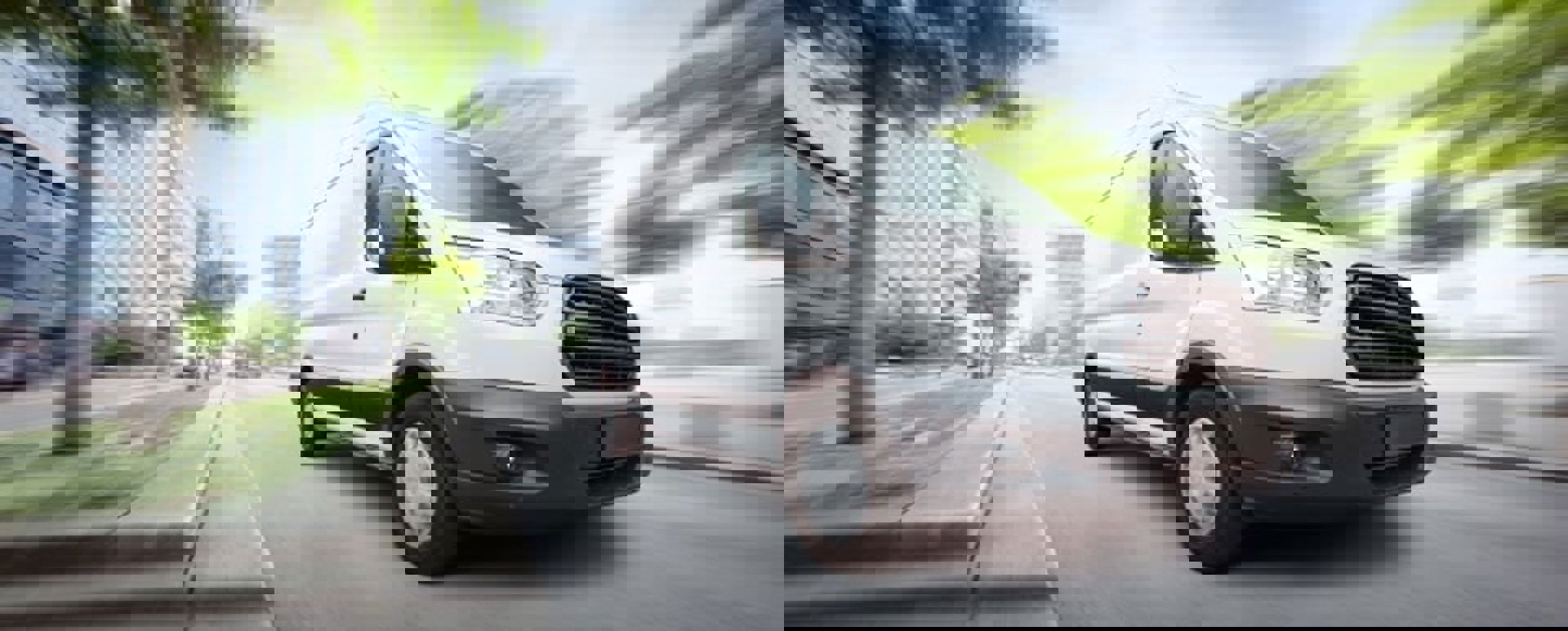 Van Driving In City Min